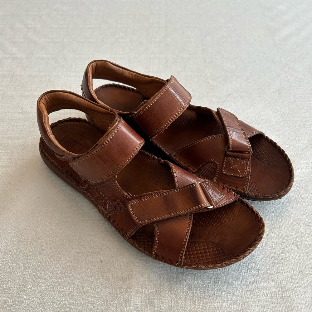 NWOT Pikolinos TARIFA O6J Flat Sandals Leather - Picture 14 of 16